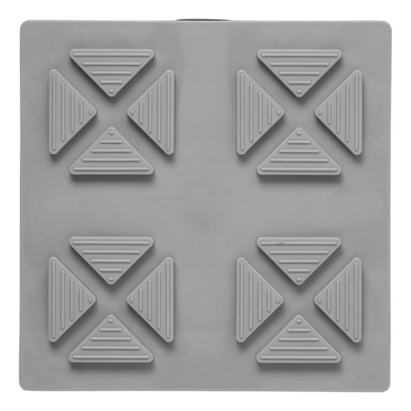 Plaquettes de stabilisation - empilable - 21 x 21 x 3,3 cm -- jeu de 4 pièces
